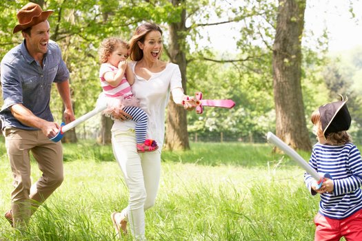 Urlaub mit der Familie