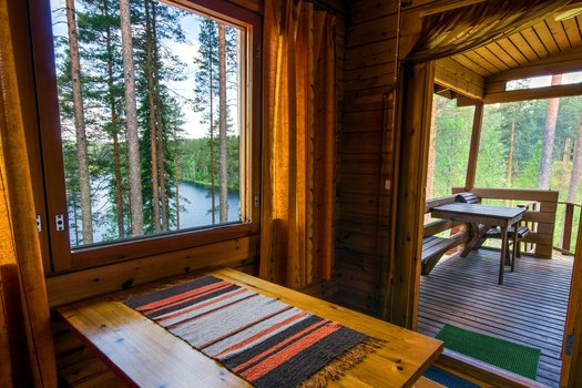 Flugreise Finnische Seen